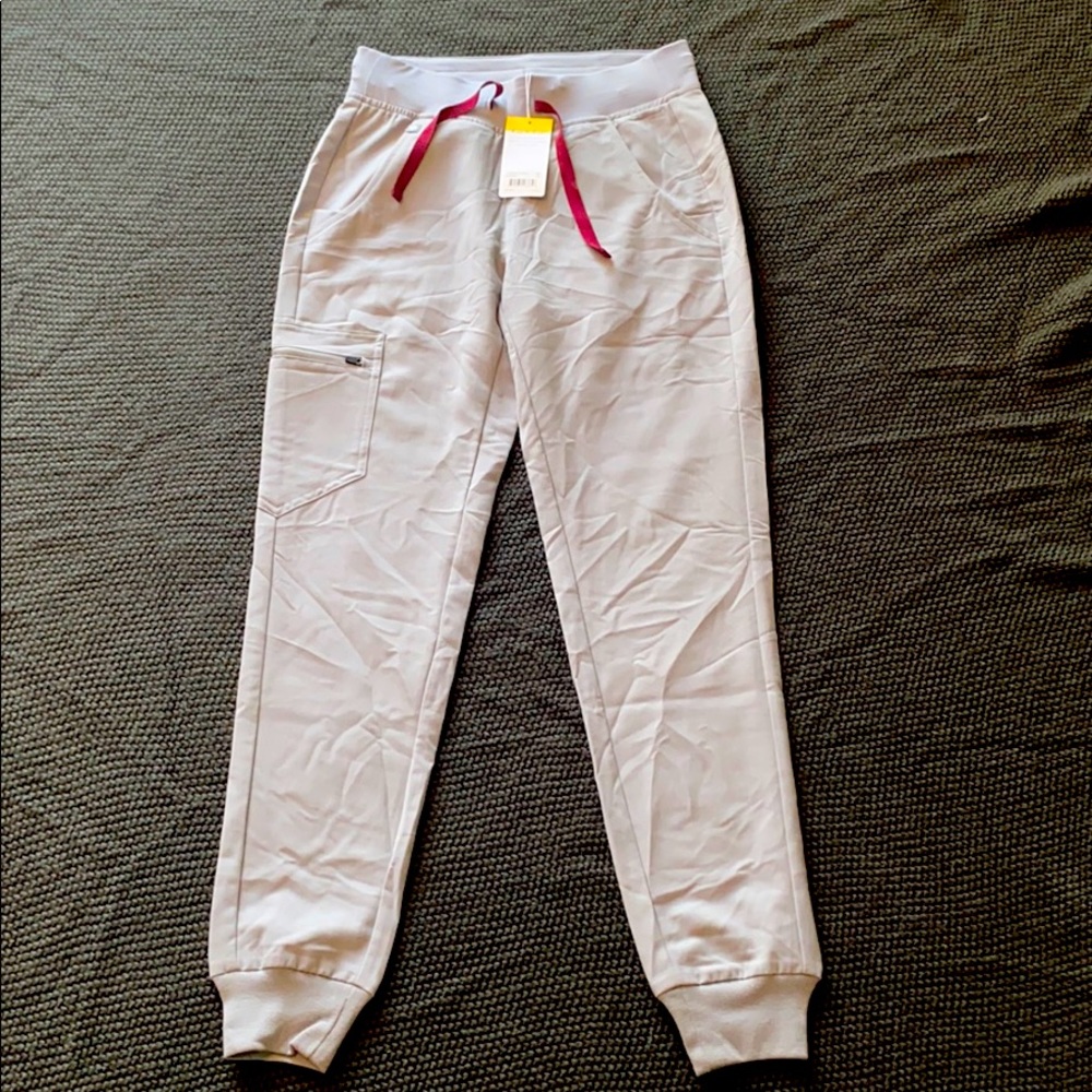 FIGS gray zamora joggers XXS